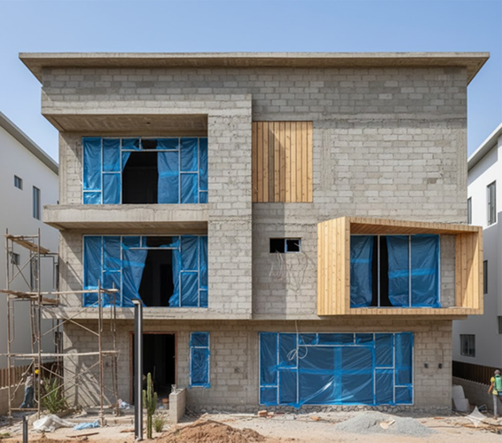 Prefinished-building